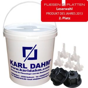 Fliesen & Platten Leserwahl Produkt des Jahres 2013 Karl Dahm 2. Platz